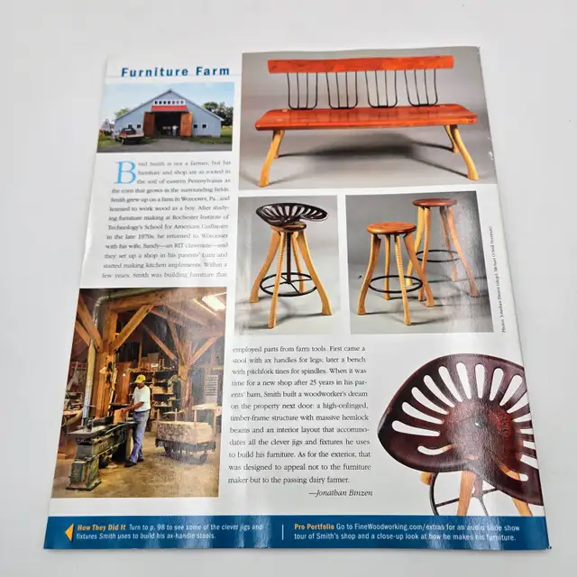 Fine Woodworking Tools & Shops Annual Magazine Lot Winter 2004 2 in Magazines in Strathcona County - Image 9