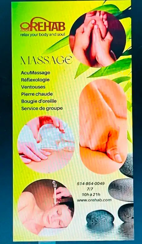 massage therapist needed dans Santé  à Ville de Montréal