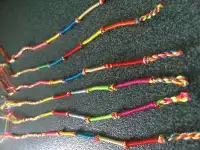 Bracelet tissu couleur color multicolor
