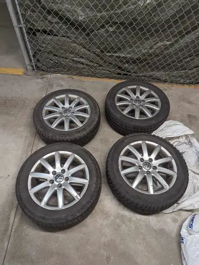 VW Jetta rims and tires