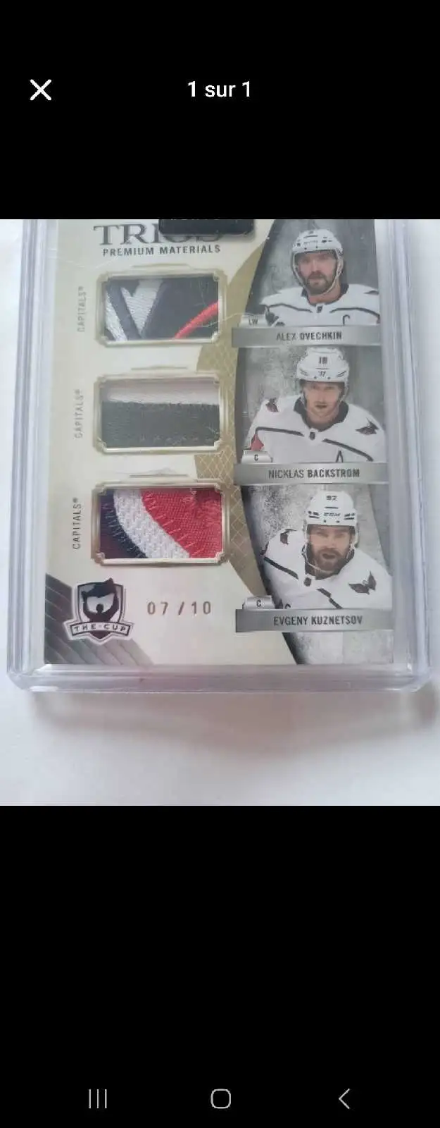 Carte de Hockey Upper Deck 2021-22 in Hockey in Laval / North Shore - Image 2