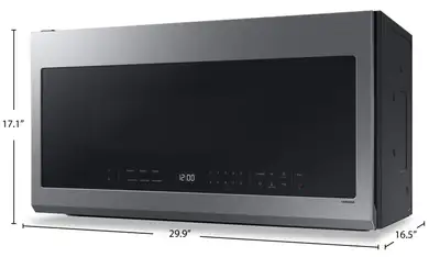 Over-the-Range Microwave 2.1 cu. ft 400CFM  Stainless Steel, View more