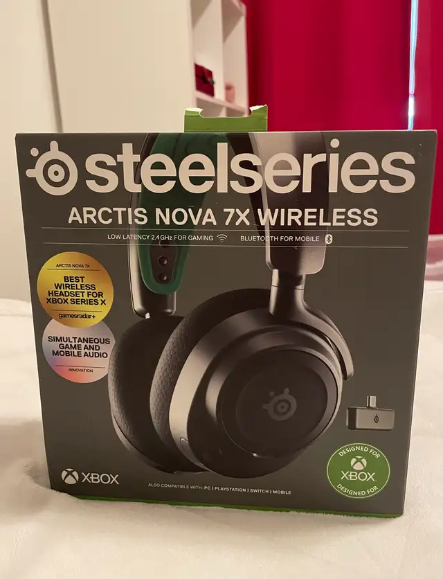 Steelseries 7X gaming headset62866660857218121