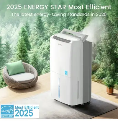 HomeLabs 1500 Sq. Ft. Energy Star Dehumidifier, View more