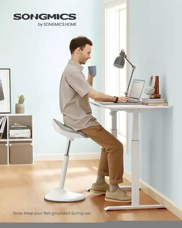  Standing Desk Chair, Adjustable Ergonomic Standing Stool, 23.6- in Chairs & Recliners in Markham / York Region - Image 11