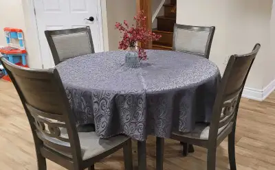Dining Table + 4 Chairs ($250), View more