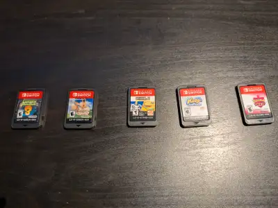 Selling the following switch games: 1. Luigi Mansion 3 - 40 (Sold) 2. Pokémon Let's Go Eevee – 50 (S...