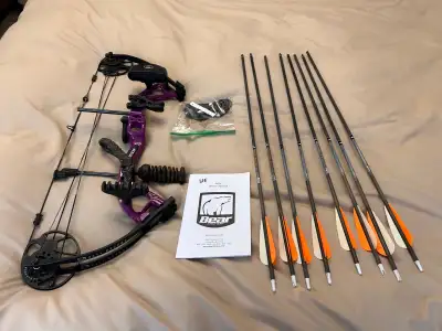 Purple Bear Cruzer Lite Compound Bow w/ Arrows, View more