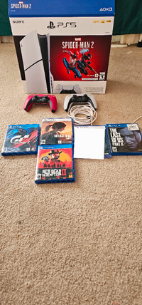 Ps5 and games for sale
