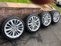 Audi speed line mags and summer tires