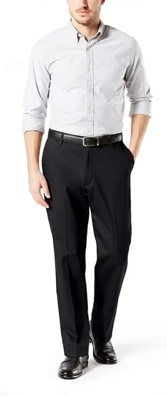 Dockers Men Classic Fit Signature Khaki Lux Cotton Stretch 50x30