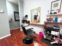 CHAIR AND ROOM RENTAL IN DOWNTOWN SALON