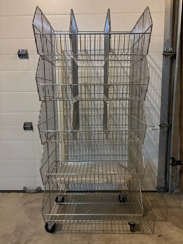 5 Tier Stacking wire Basket Rack628632820032021217