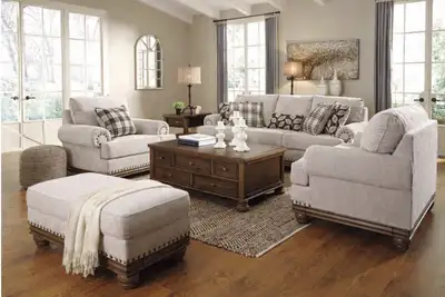 New Ashley Furniture sofa Chairs and Ottoman, View more
