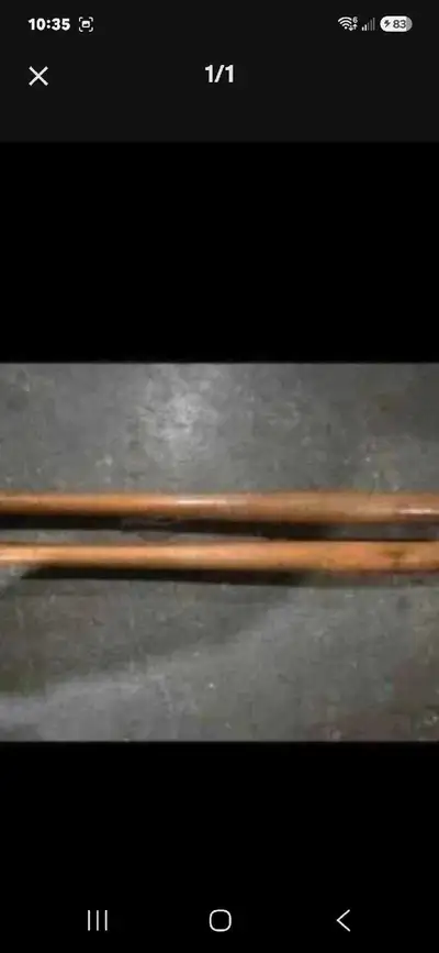 Junior wooden bats, View more