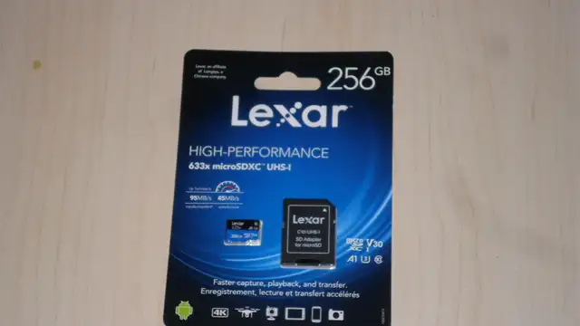 Lexar 256GB micro SDXC501752657504512000