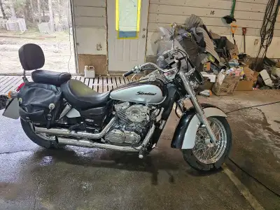 Rides perfect. No issues, good tires, great starter bike, great deal, 33,000 kms