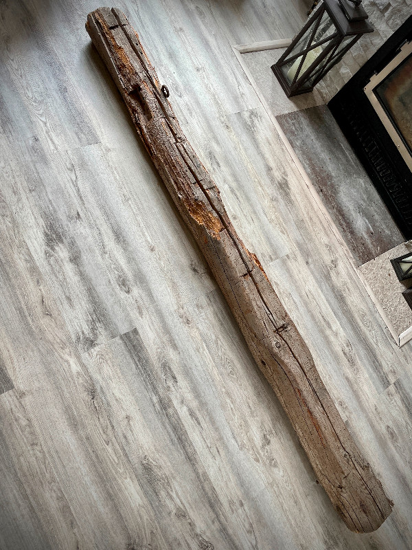 Poutre en bois de grange authentique 7.7 pi long 7pcs x 6pcs dans Décoration intérieure et accessoires  à Ville de Montréal - Image 2