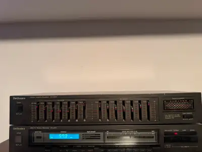 Vintage Technics SH-8016 Stereo Graphic Equalizer, View more