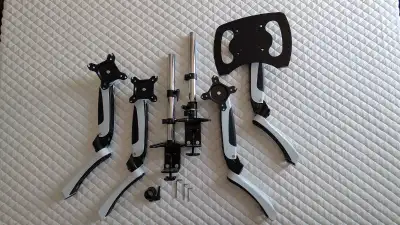 I'm selling a used Shoppingall monitor arms, 2 dual arm sets. They are in great condition and work p...