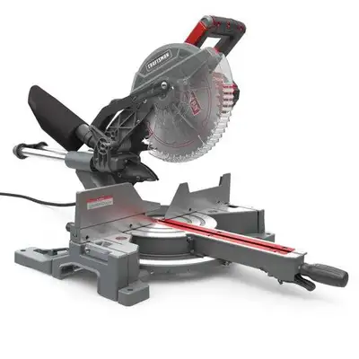 Craftsman 10 inch 15.0 AMP Sliding Compound Miter Saw (BNIB), View more