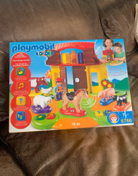 Playmobil Interactive Play and Learn 1.2.3 Farm Set Playmobil 67