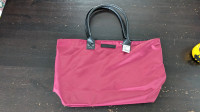 Cherry Coloured Tracker Tote Bag - NEW with Tags