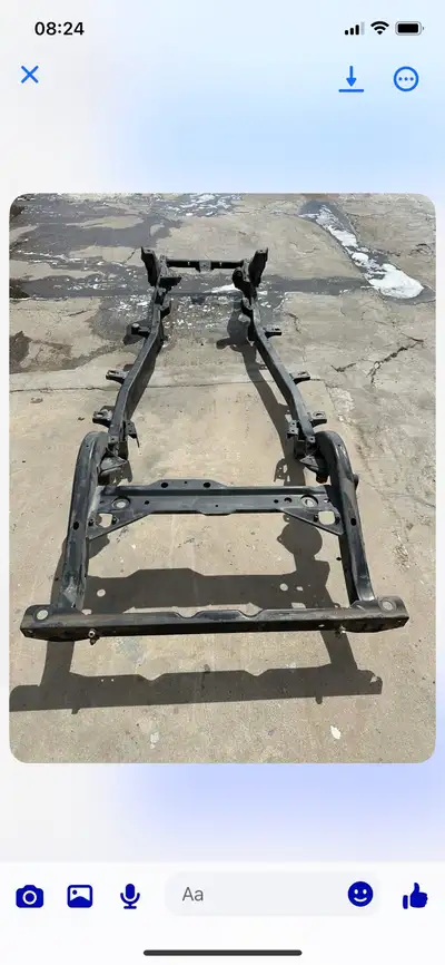 I have a 97-02 tj frame just brought up from Cali. 4 cylinder mounts.