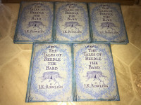 The Tales of Beedle the Bard HC Book Lot x 5 (Harry Potter)