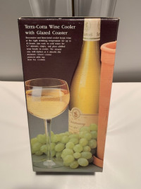 Terra-Cotta Wine Cooler (New in Box)