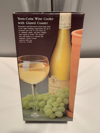 Terra-Cotta Wine Cooler (New in Box), View more