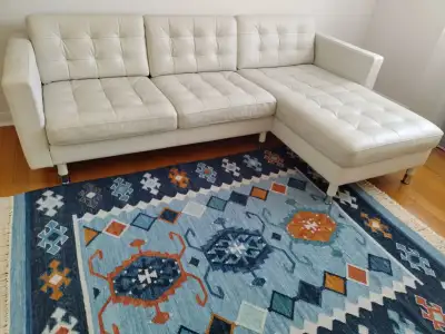 White leather sofa for sale, View more