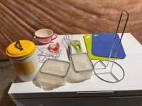 Miscellaneous kitchen items lot