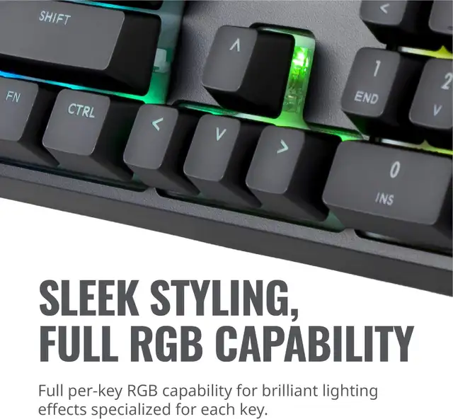 NEW MasterSet MS121 Keyboard and Mouse Set (Cooler Master) Black in Mice, Keyboards & Webcams in Markham / York Region - Image 10