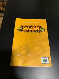 Super Smash Bros. 64 Instruction Book