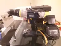 Power tools in working condition.