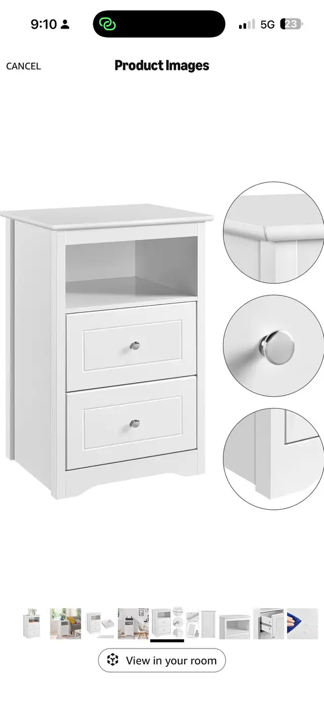 dresser and bedside table  in Dressers & Wardrobes in Charlottetown - Image 6