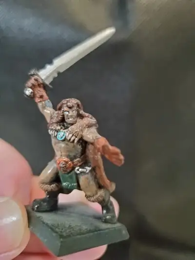 Games Workshop Warhammer Quest Citadel Barbarian Miniature, View more