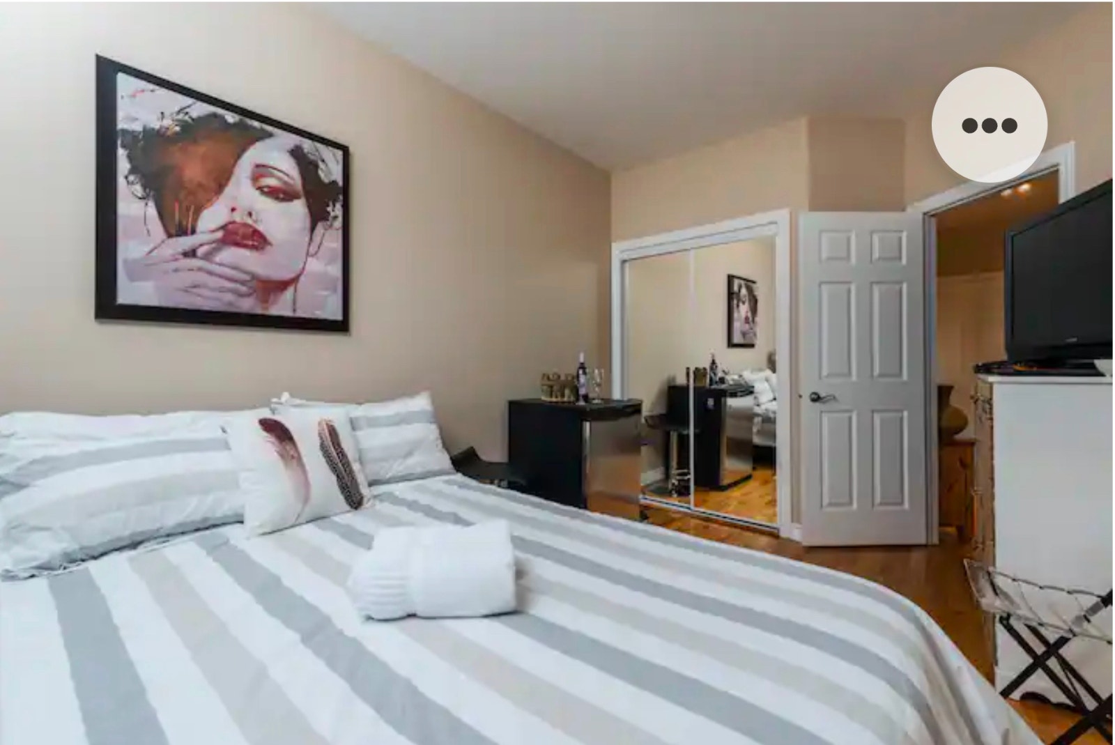 chambre meublée avec salle de bain privée — photo 3