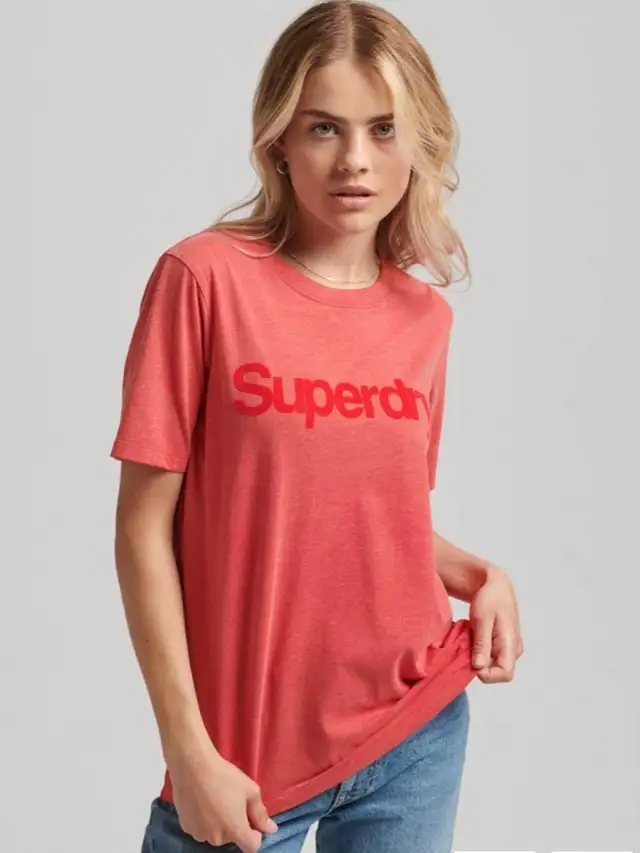 *New* Superdry Women's Core Logo 80s T-Shirt Size XS