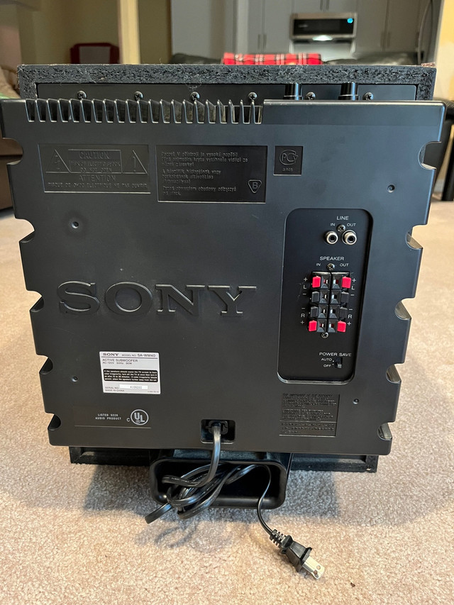 Sony SA-WM40 Active Subwoofer in Speakers in Oshawa / Durham Region - Image 3
