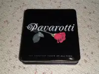 Luciano Pavarotti 2 cd 1 DVD tin box set