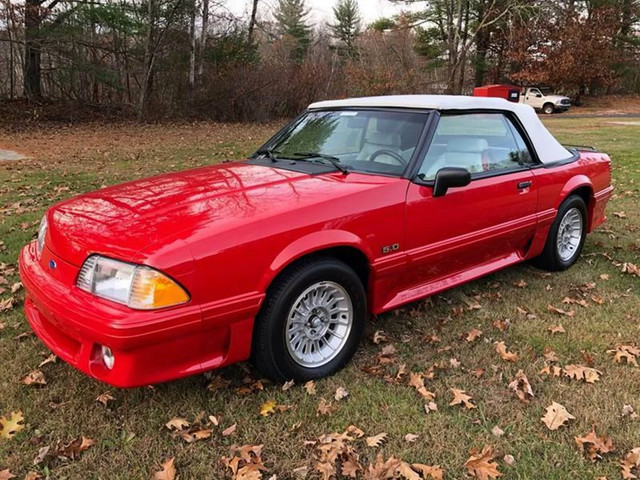 Wanted 1987-93 Ford Mustang GT Convertible in Cars & Trucks in Calgary