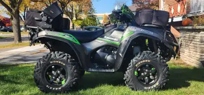 2017 Kawasaki Brute Force SE 750. Mint condition, never mudded. It has only 1300km. Comes with winch...