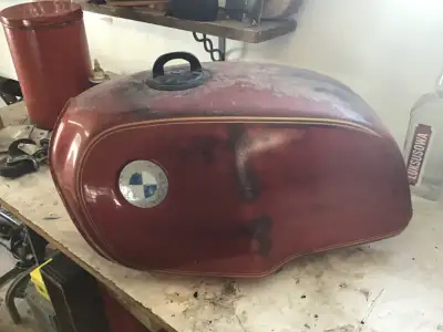 Seat is in great shape, good touring seat. Tank is in good shape no holes, or rust inside, will need...
