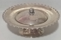 Vintage  MAM Inalterabile A 1000/ 1000 Etched Round Silverplate