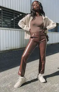Aritzia Leather Pants BRAND NEW
