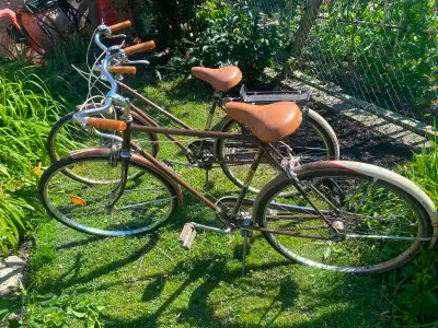Vintage Matching His and Hers Bicycle, View more