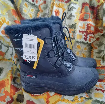 Women's Thinsulate Winter Boots Size 8, Voir plus