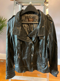 Danier Italian Leather Jacket-sz 12